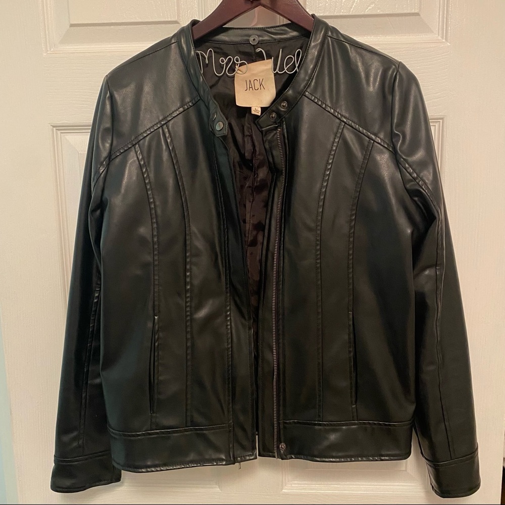 Women’s Black Leather Jacket
